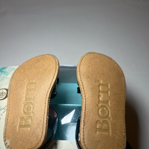 Nuborn Dahlia Sandal Black Patent Leather Size 3M - Picture 8 of 9